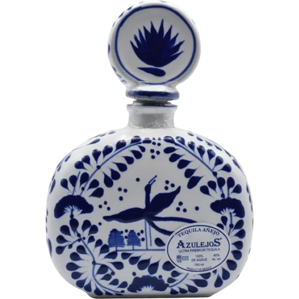 Azulejos Anejo Talavera Tequila