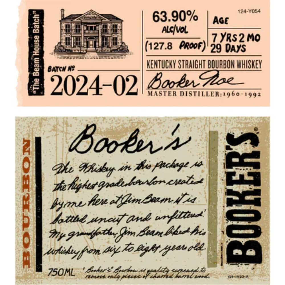 Booker's Bourbon 2024 02 The Beam House Batch