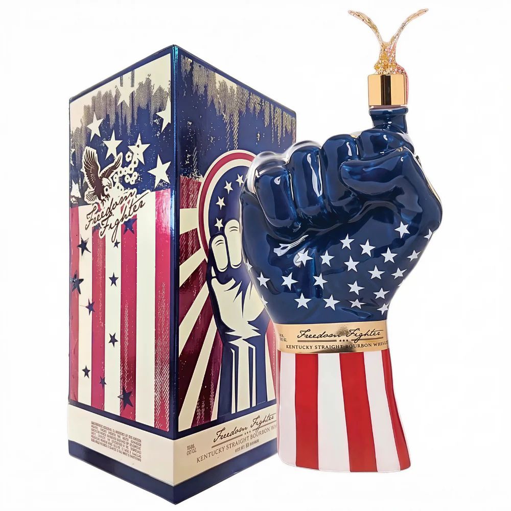 Freedom Fighter 6 Year Old Kentucky Straight Bourbon Whiskey “Fight!, Fight!, Fight!”