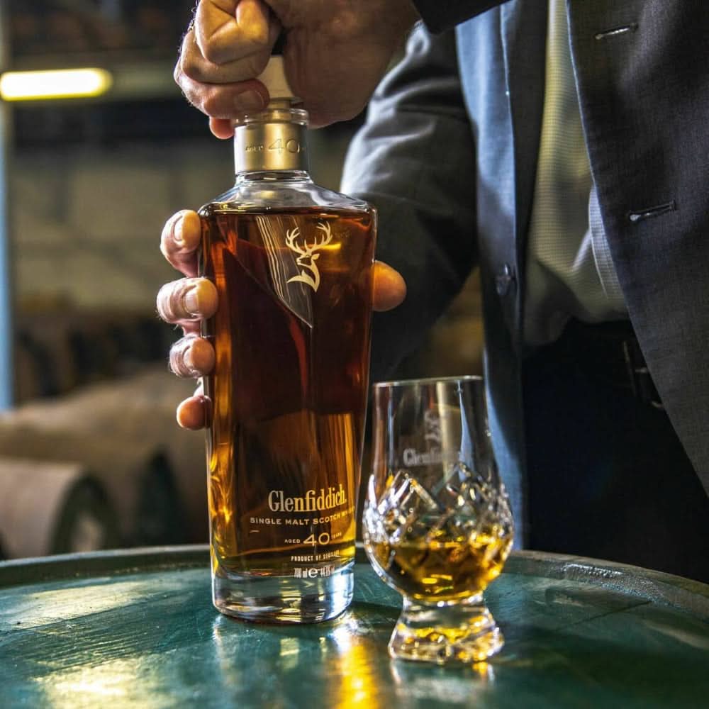 Glenfiddich 40 Year Scotch Whisky 87.2 Proof