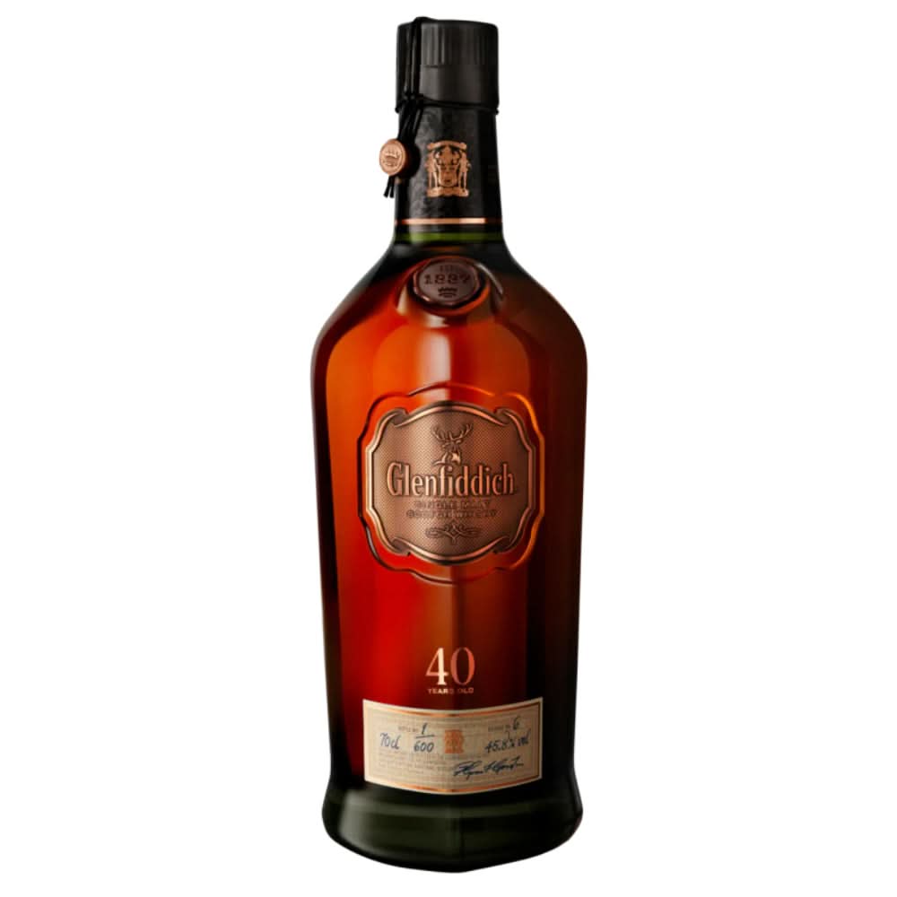 Glenfiddich 40 Year Scotch Whisky 87.2 Proof