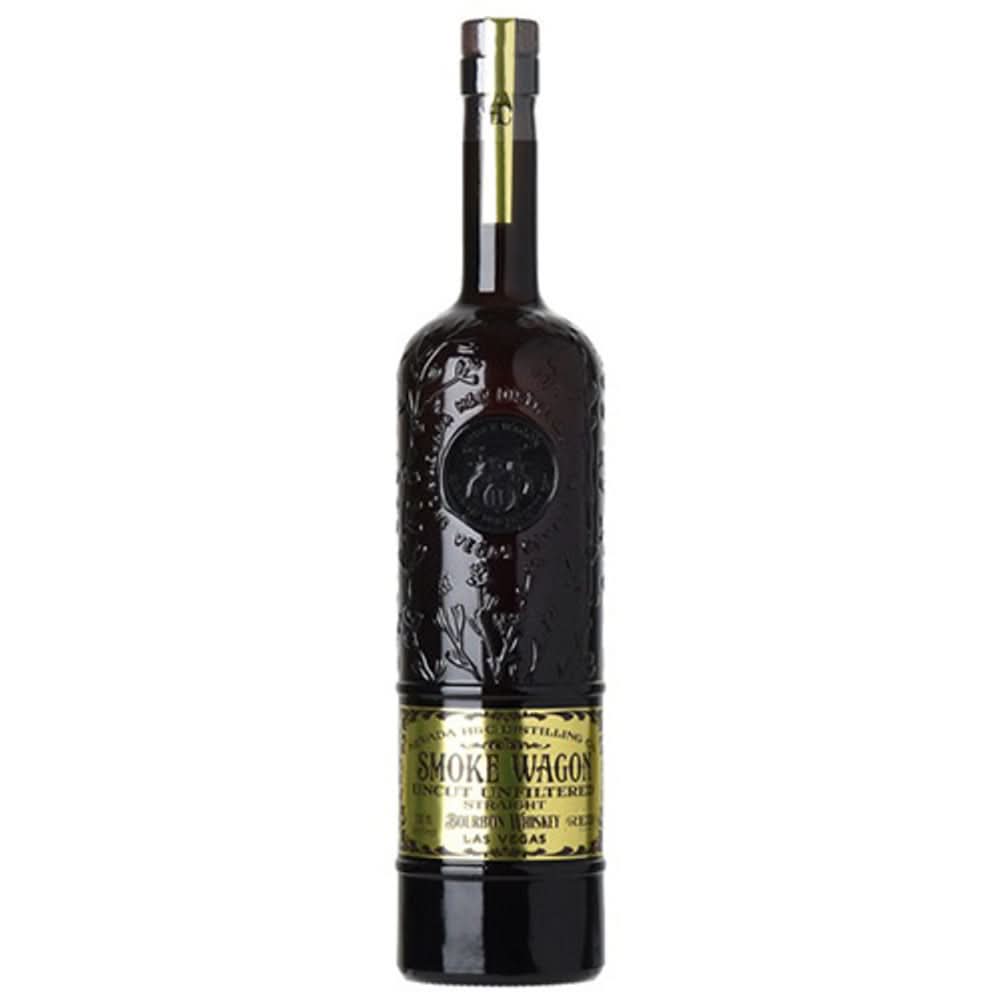 Smoke Wagon Uncut Unfiltered Straight Bourbon Whiskey