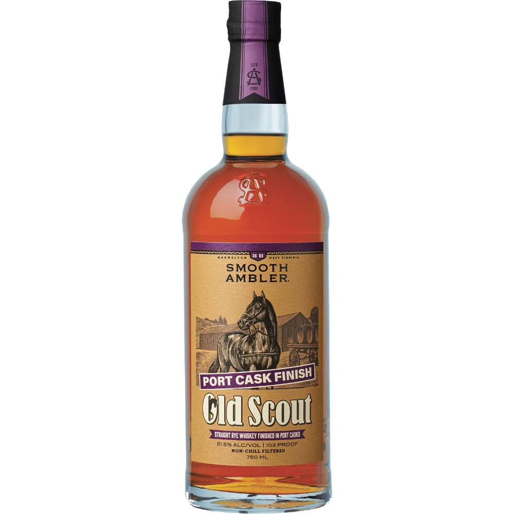 Smooth Ambler Old Scout Port Cask Finished Rye 103