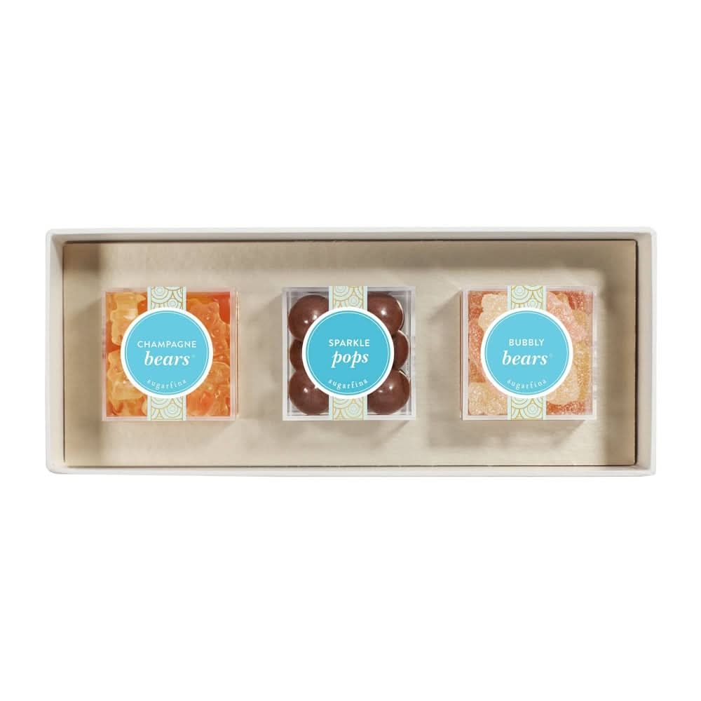 Sugarfina Sweet & Sparkling 3pc Candy Bento Box Preset