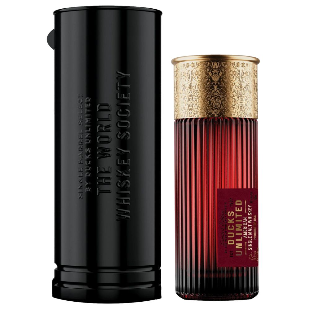 Ducks Unlimited Shotgun Shell Limited Edition American Single Malt Whiskey