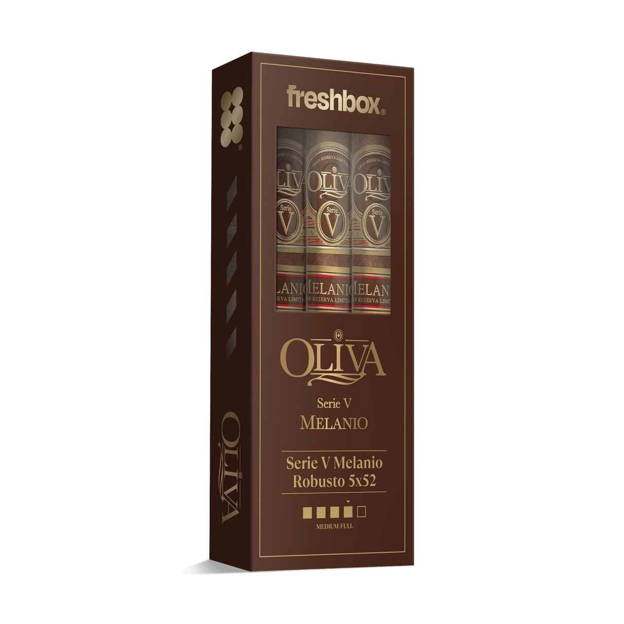 Oliva Serie V Melanio Robusto 5x52 FreshBox | 3-Pack