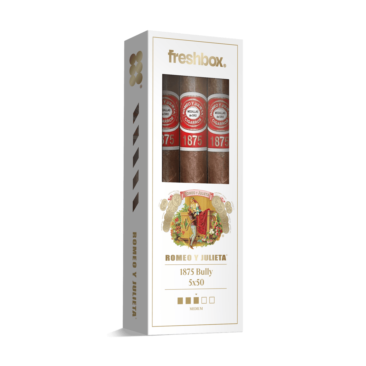 Romeo Y Julieta 1875 Bully 5x50 FreshBox | 3-Pack