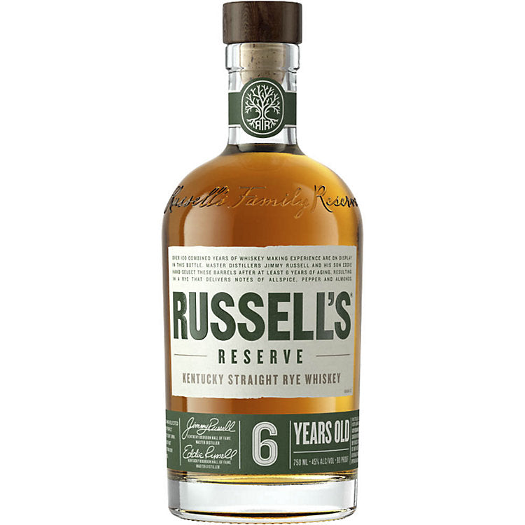 Russell's Reserve 6 Year Old Small Batch Straight Rye Whiskey