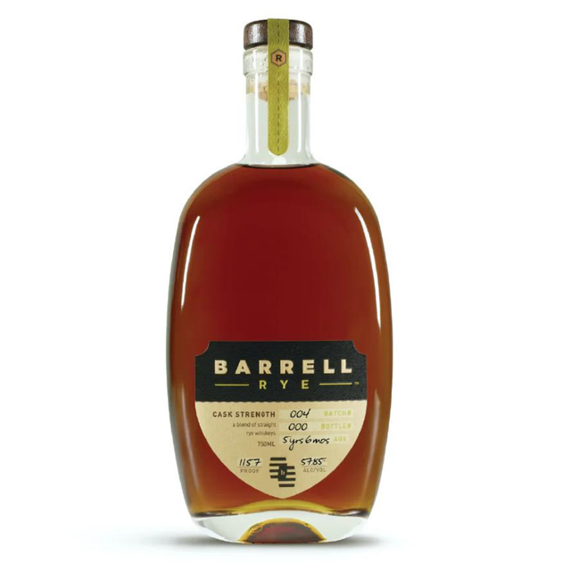 Barrell Rye Whiskey Batch 004