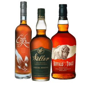 Buffalo Trace Bourbon X Eagle Rare 10Yr Bourbon X W.L. Weller Special Reserve Combo