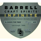 Barrell Craft Spirits Infinite Finished in Barbados Rum Casks Whiskey