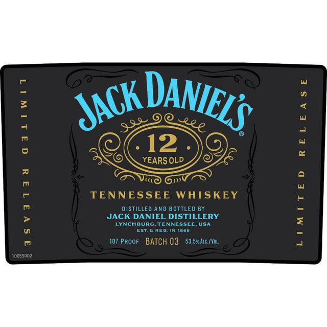 Jack Daniel's 12 Year Old Batch 03 Limited Release Whiskey
