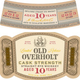 Old Overholt 10 Year Old Cask Strength Straight Rye Whiskey