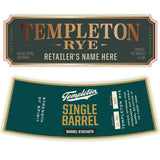 Templeton Single Barrel Barrel Strength Rye Whiskey