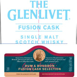 The Glenlivet Rum & Bourbon Fusion Cask Selection Whiskey