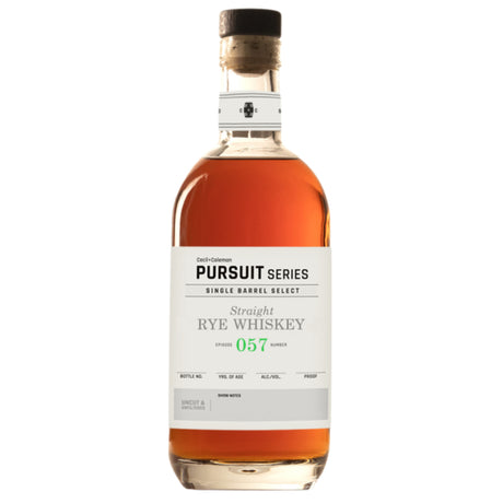 Pursuit Series Rye  Straight Rye Whiskey 700ml