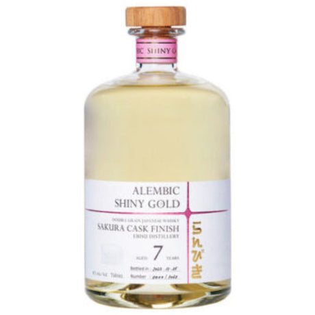 Alembic Shiny Gold Sakura Cask Finish Japanese Whisky