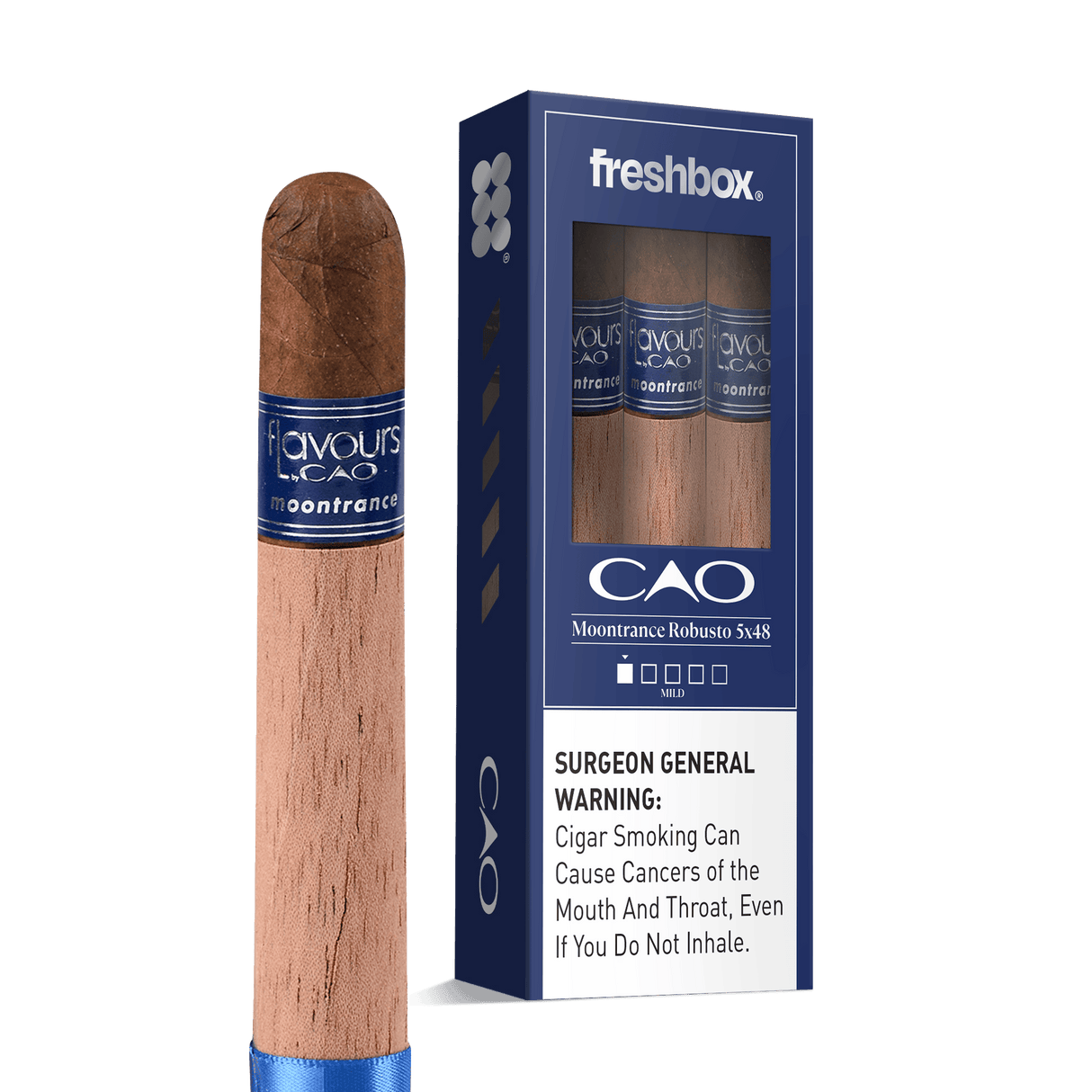 CAO Moontrance Robusto 5x48 FreshBox | Cigar 3-Pack