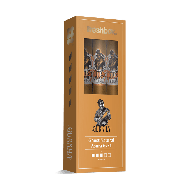 Gurkha Ghost Natural Asura 6x54 FreshBox | 3-Pack