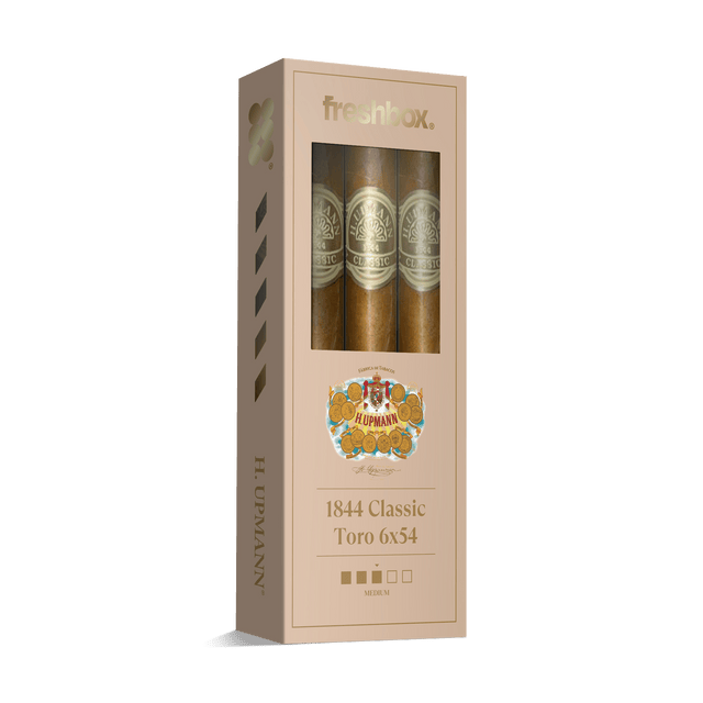 H Upmann 1844 Classic Toro 6x54 FreshBox | 3-Pack