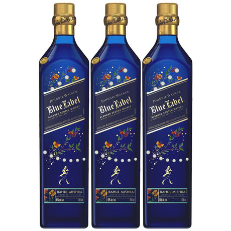 Johnnie Walker Blue Label X Diwali Limited Edition by Rahul Mishra 3 Pack
