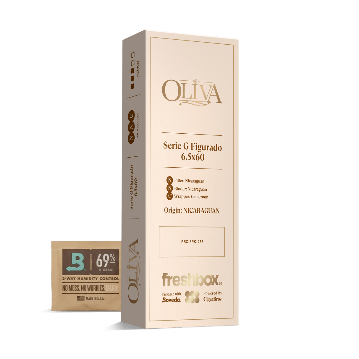 Oliva Serie G Figurado 6.5x60 FreshBox | 3-Pack