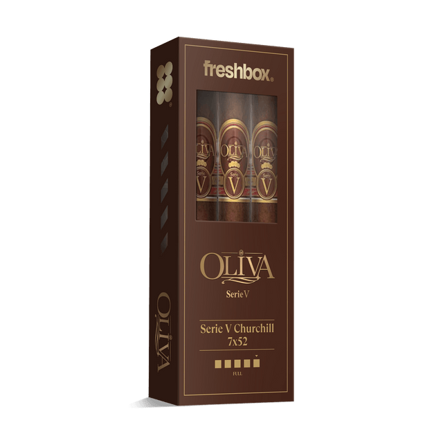 Oliva Serie V Churchill 7x52 FreshBox | 3-Pack