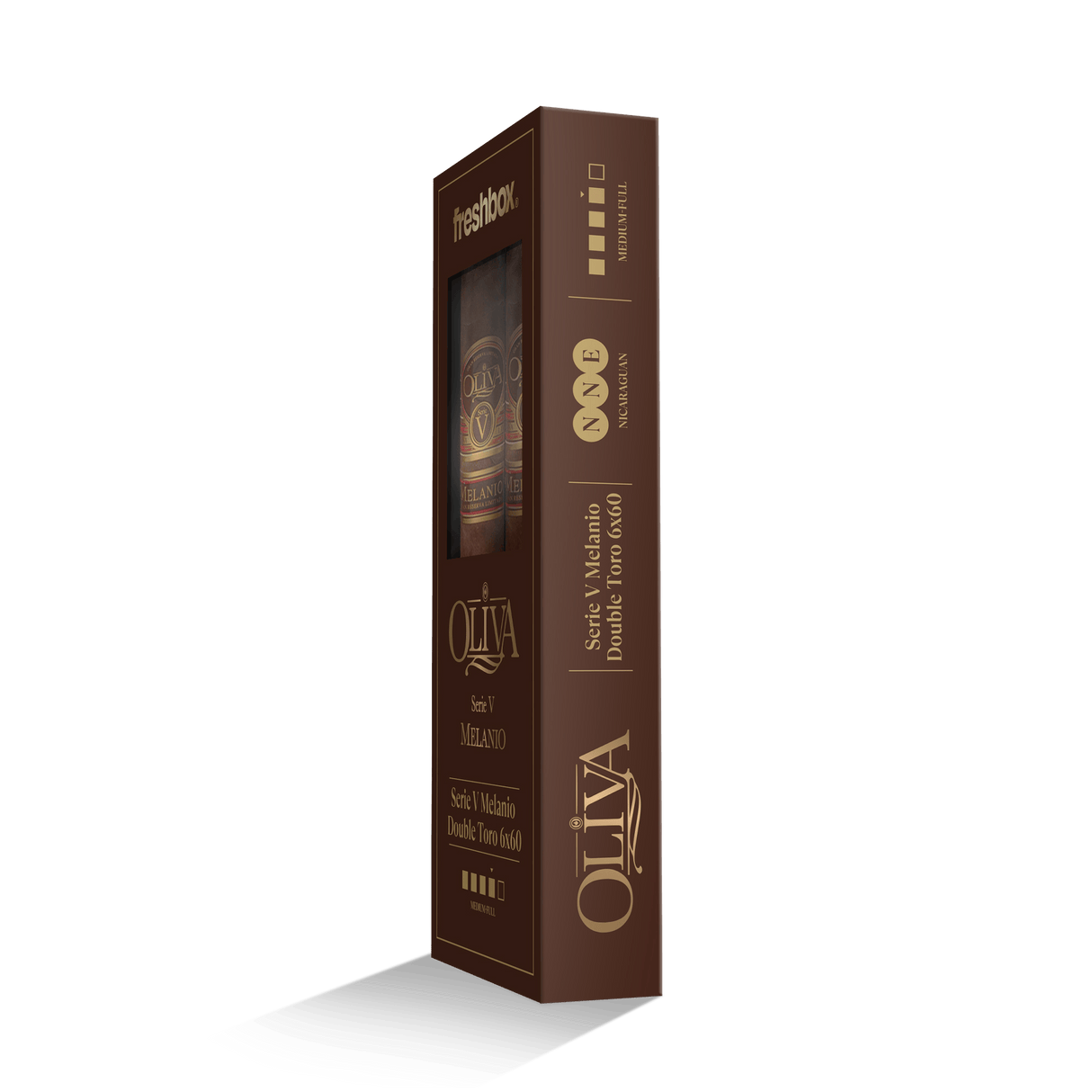 Oliva Serie V Melanio Double Toro 6x60 FreshBox | 3-Pack