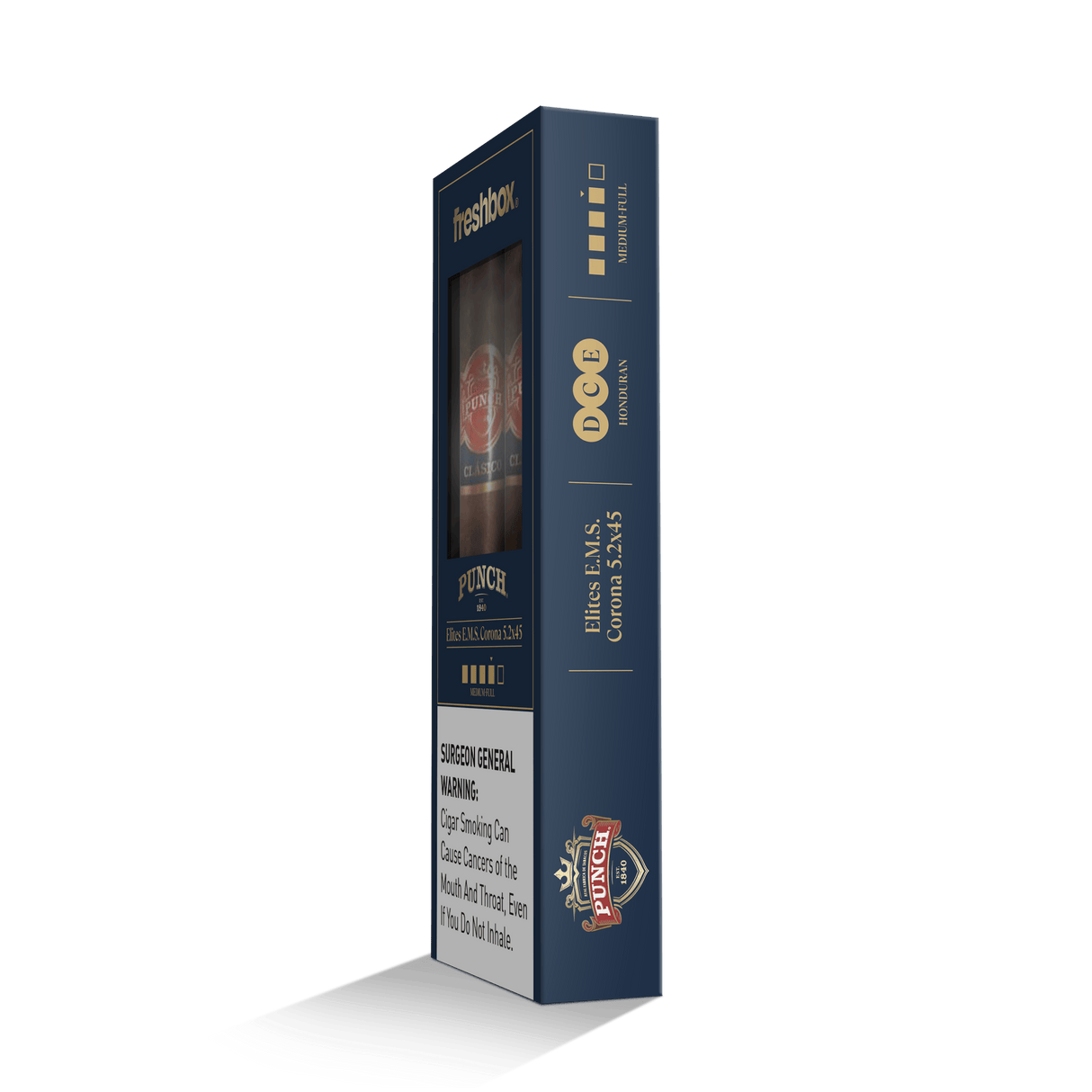 Punch Elites E.M.S. 5.2x45 FreshBox | Cigar 3-Pack
