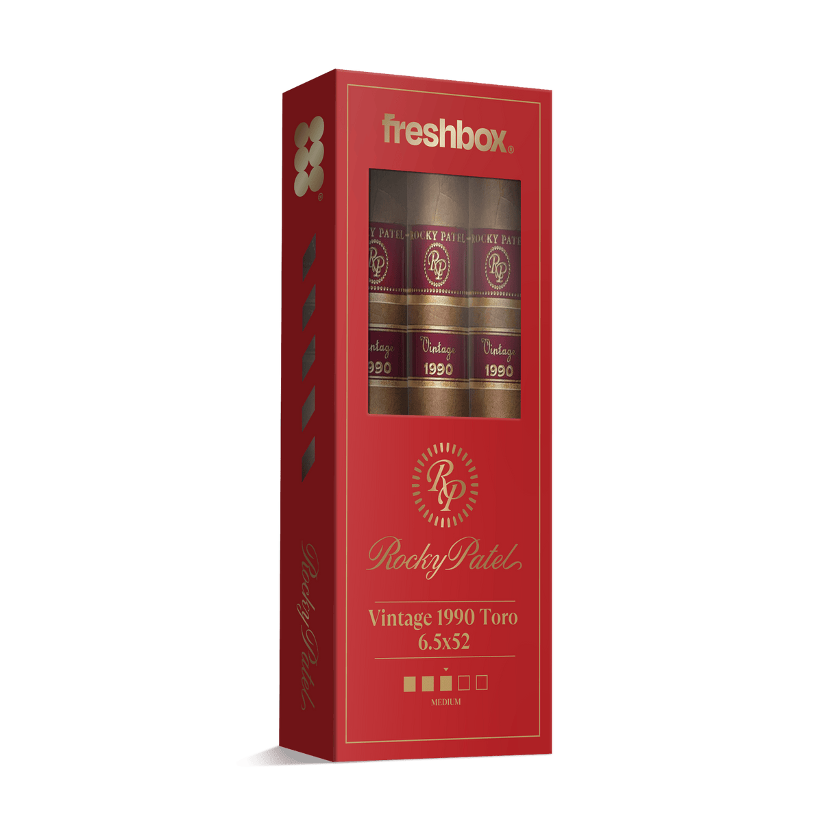 Rocky Patel Vintage 1990 Toro 6.5x52 FreshBox | 3-Pack