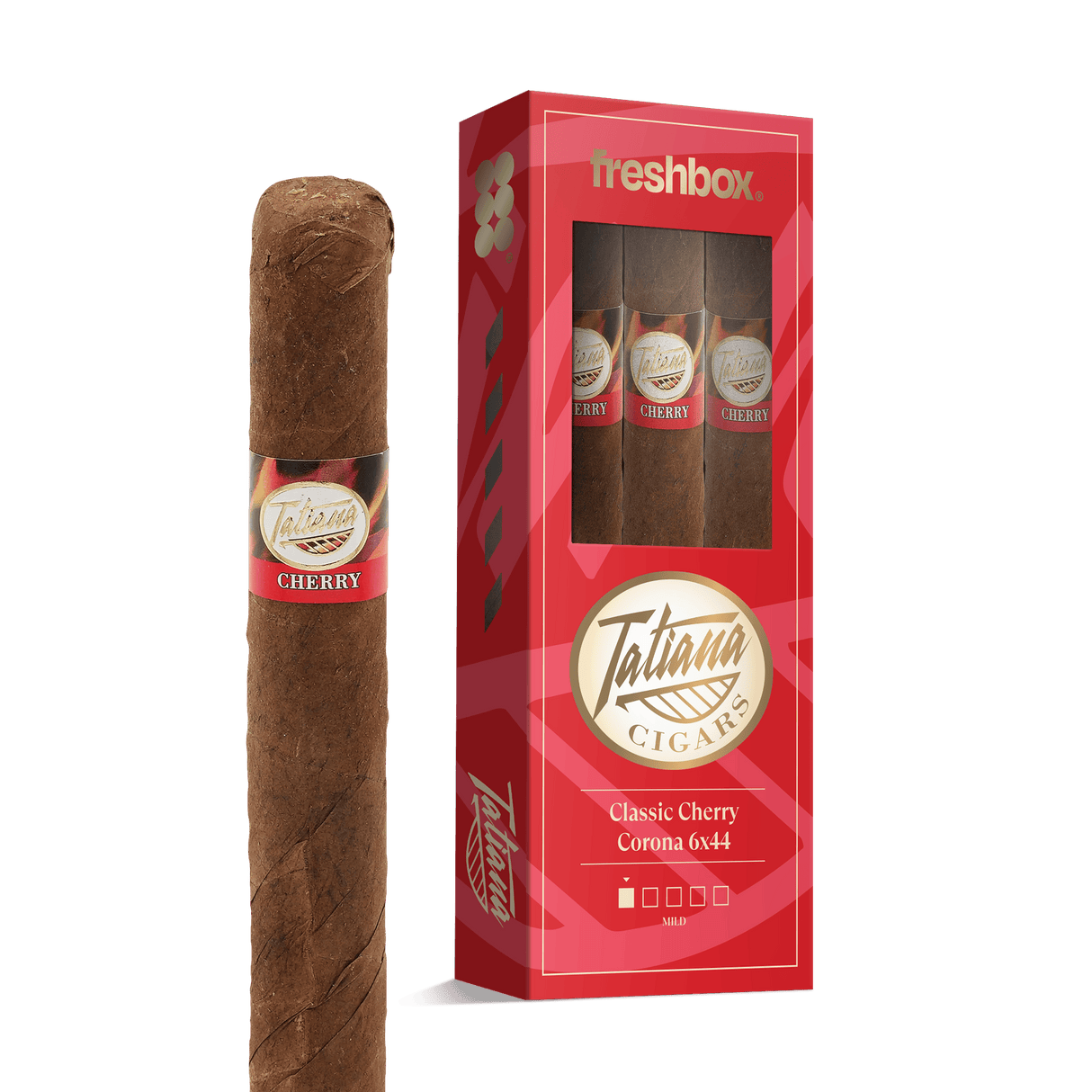 Tatiana Classic Cherry Corona 6x44 FreshBox | 3-Pack